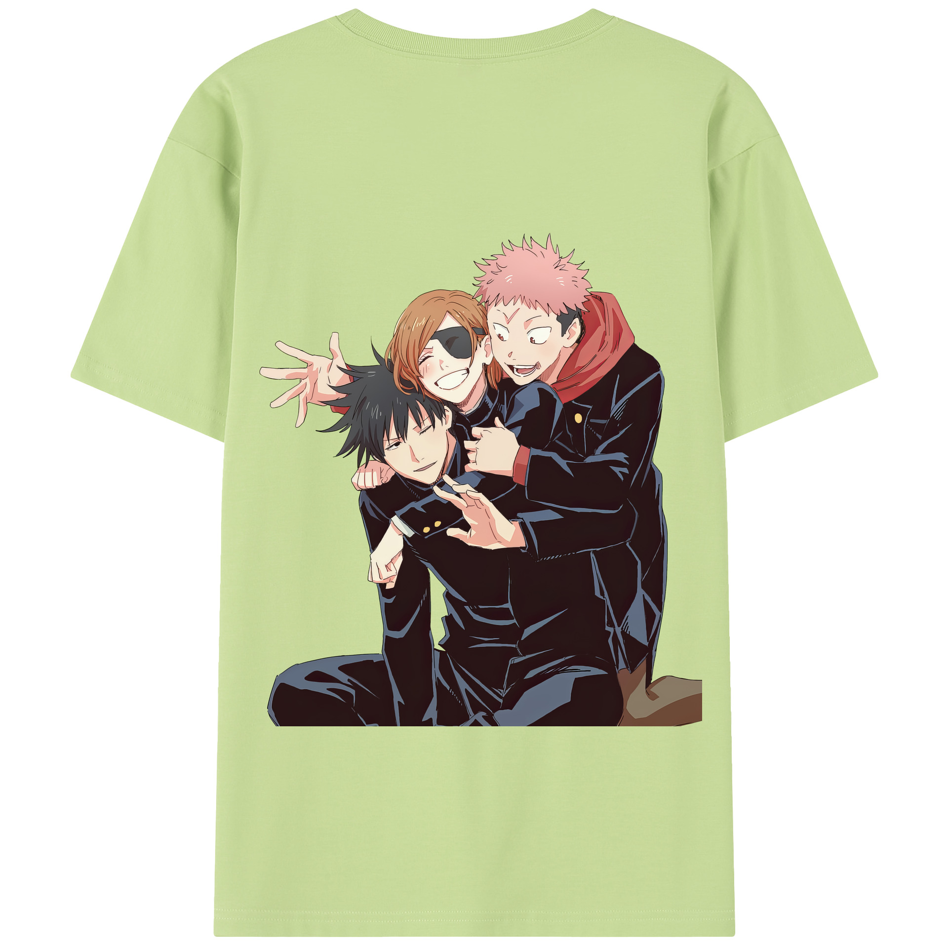 （画像用） 呪術廻戦 Jujutsu Kaisen 綿100％半袖Tシャツ（背面プリント）